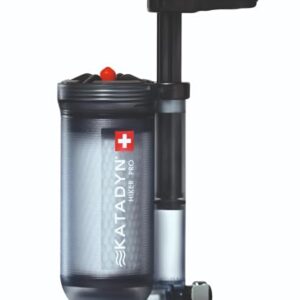 Katadyn Hiker Pro Hand Pump Water Filter for Backpacking, Camping, Emergency Survival
